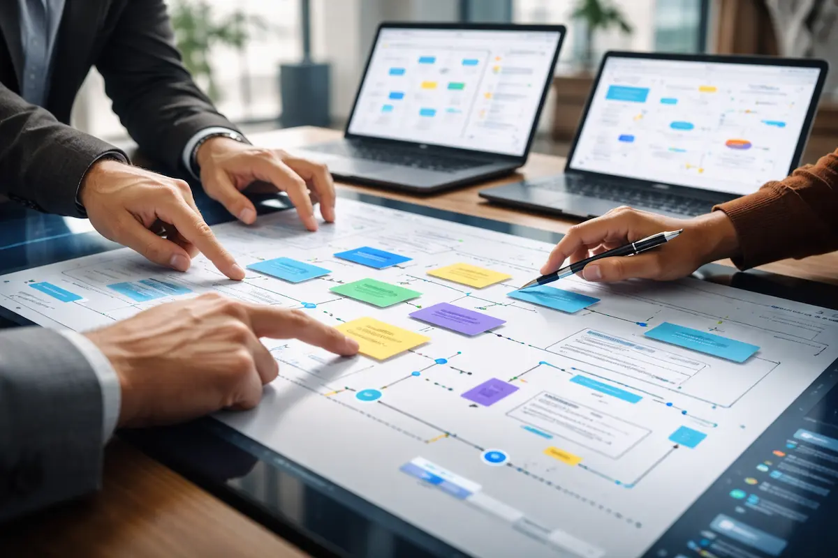 Collaboration numérique sur tableau interactif