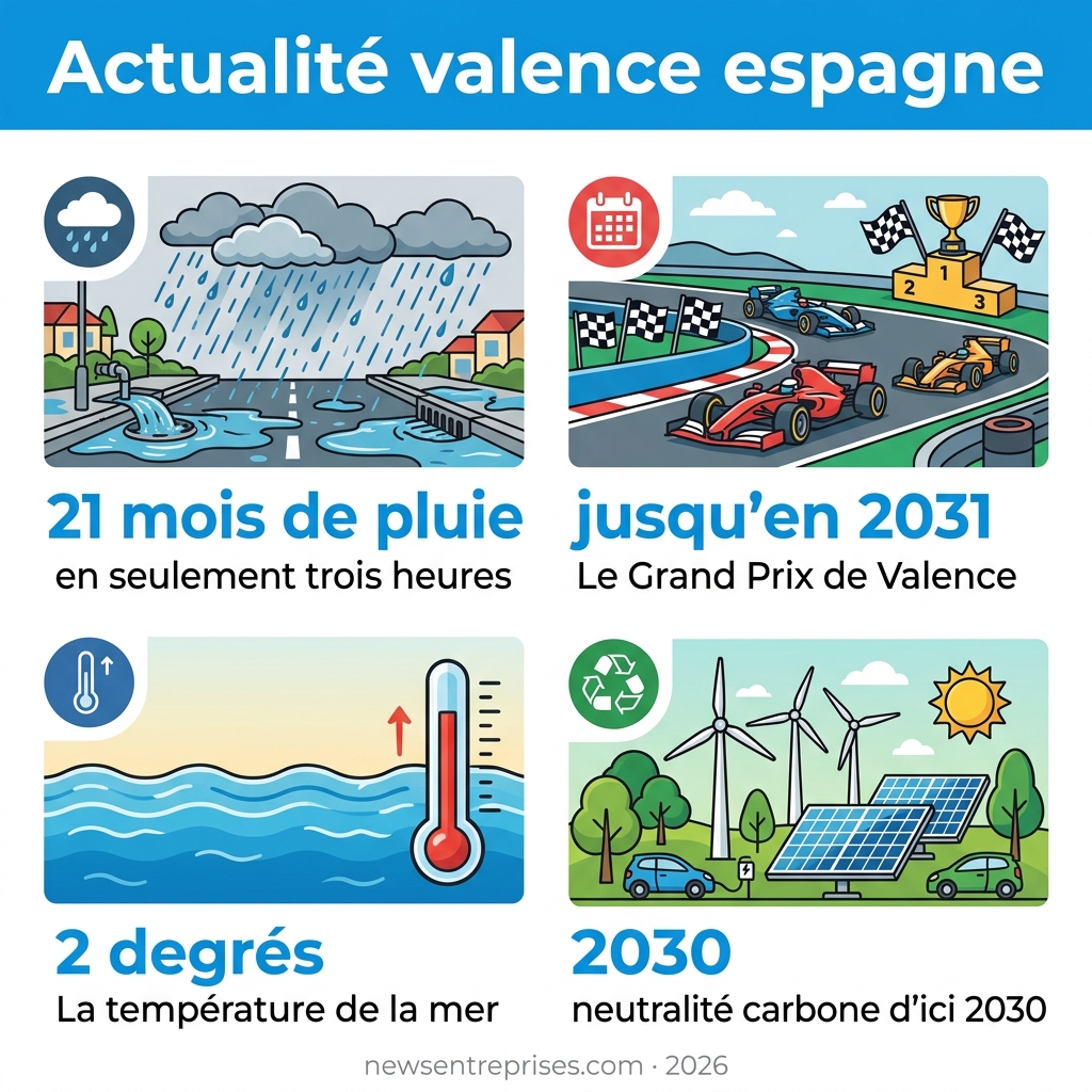 Infographie — actualité valence espagne